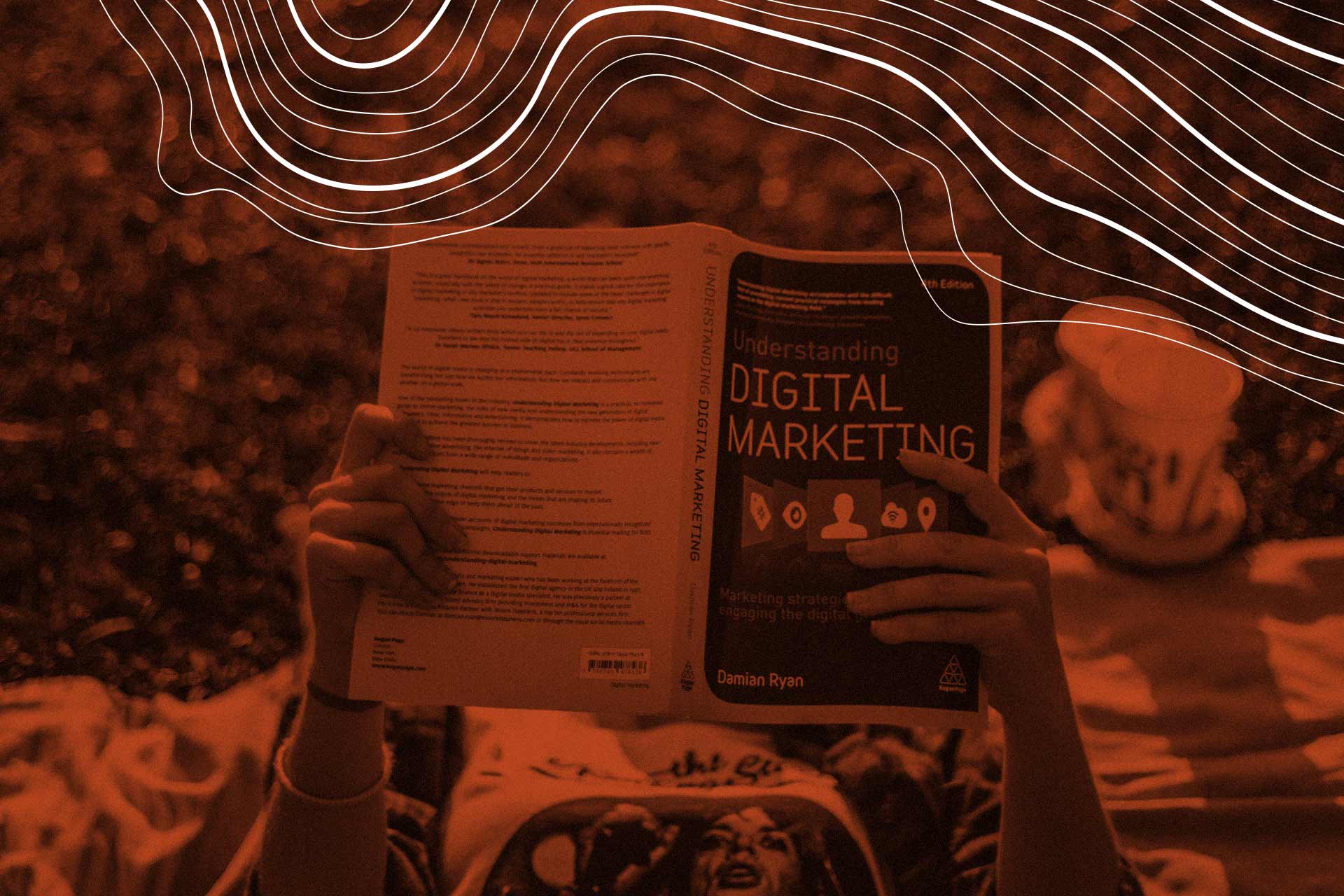 Reading a marketing book