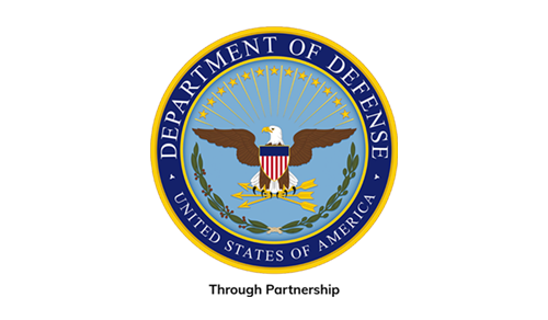us department of defense Thought Partnership Logo