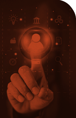 Concept of data being aggregated for a persona